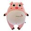 可爱抱枕猪猪毛绒玩具懒人睡觉玩偶床上玩具呆萌陪你睡礼物送女生