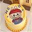Labubu可爱生日蛋糕可定制diy蛋糕
