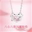 恋爱心跳项链女纯银轻奢小众ins锁骨链圣诞节礼物送女友