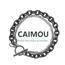 CAIMOU OT双色双层手链男女夏简约复古做旧原创ins设计感钛钢手饰