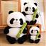 熊猫哒乐园熊猫抱枕靠垫毛绒抱枕玩偶可爱沙发靠枕垫床头飘窗靠背垫靠枕