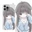 二次元动漫萝莉少女手机壳适用苹果华为荣耀OPPO小米vivo红米透明