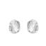 FASION白色月光石耳钉女ins冷淡风简约时尚小众高级感耳钉