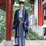 汉唐古风书生公子宋制交领襦裙对襟大袖袍夏季男士汉服男三件套 