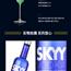 跨年聚会【2瓶】SKYY深蓝伏特加蓝天伏特加蓝色洋酒鸡尾酒小鸟