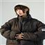 纯色加厚棉衣棉服女2021年新款冬季棉袄宽松外套