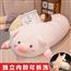 可爱猪猪女生睡觉抱枕夹腿枕卧室宿舍床头靠枕软包沙发靠垫少女心