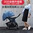 gb好孩子婴儿推车可坐可躺高景观全蓬加宽强避震宝宝车可折叠C400