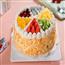 彩色风车水果生日蛋糕