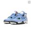 耐克（NIKE） Jordan 4 AJ4 乔4男子篮球鞋 CT8527 大学蓝