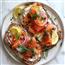 Salamon toast