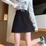 西装半身裙韩系