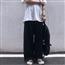 INSstudios 潮流ins日系复古宽松坠感阔腿裤显瘦休闲西裤长裤男女