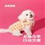 zeze狗狗衣服华夫饼格纹秋冬衣服保暖秋装小型犬背心