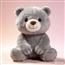 小灰熊毛绒玩偶