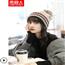 南极人冬季毛线帽子女士秋冬保暖可爱加绒加厚护耳针织帽韩版学生