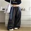 美式高街运动工装裤阔腿显瘦复古