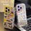 卡通主题带镜手机壳