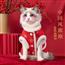 宠物猫咪衣服布偶冬季加厚拜年猫猫新年保暖冬天过年喜庆小猫唐装