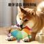 狗狗飞盘玩具毛绒发声互动小狗飞盘磨牙耐咬宠物边牧训练训狗专用