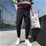 成人男士运动裤秋冬搭配长袖卫衣衬衫外套少男工装裤薄不加绒裤子