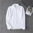 纯棉牛津纺布 白衬衫男款长袖内搭正装高级感 打底正肩休闲白衬衣