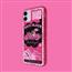 狂野甜心荧光粉手机壳软