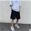 夏季短裤男排扣宽松潮流