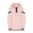 粉色毛衣女软糯慵懒风连帽卫衣设计感小众冬