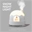 雪屋加湿夜灯 2in1设计