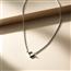 Aurora几何符号中性风项链