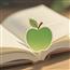 青苹物语温变苹果书签