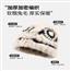 兔毛针织毛绒帽女冬季保暖大头渔夫帽醒狮帽子潮