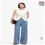 夏季牛仔阔腿裤