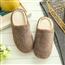 棉拖鞋女士包跟冬季保暖可爱月子室内居家用厚底冬天家居毛毛拖鞋 