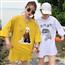 夏装女装韩版学院风宽松韩蜜装佛系怪味少女印花字母T恤社会上衣