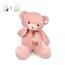 小熊害羞粉色可爱兔毛绒玩具公仔