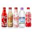 网红饮料5瓶日本进口桃子味可乐樱花梅花可乐透明奶茶熊猫可乐