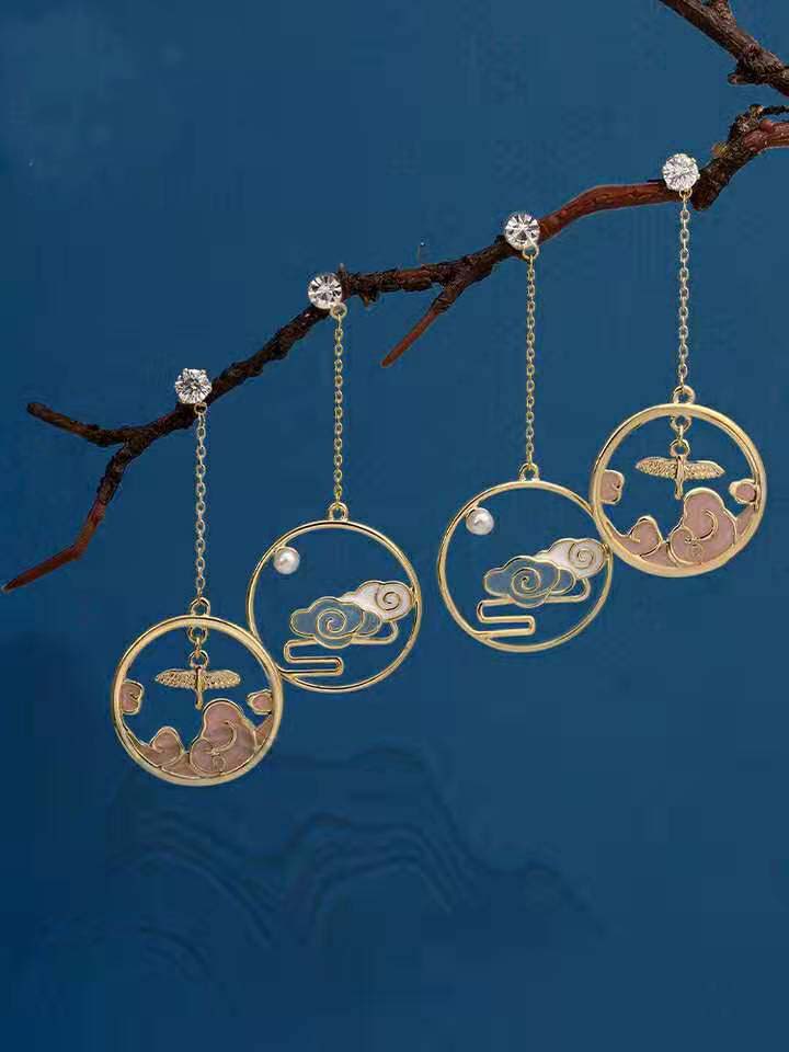 云深不知处 中国风耳钉