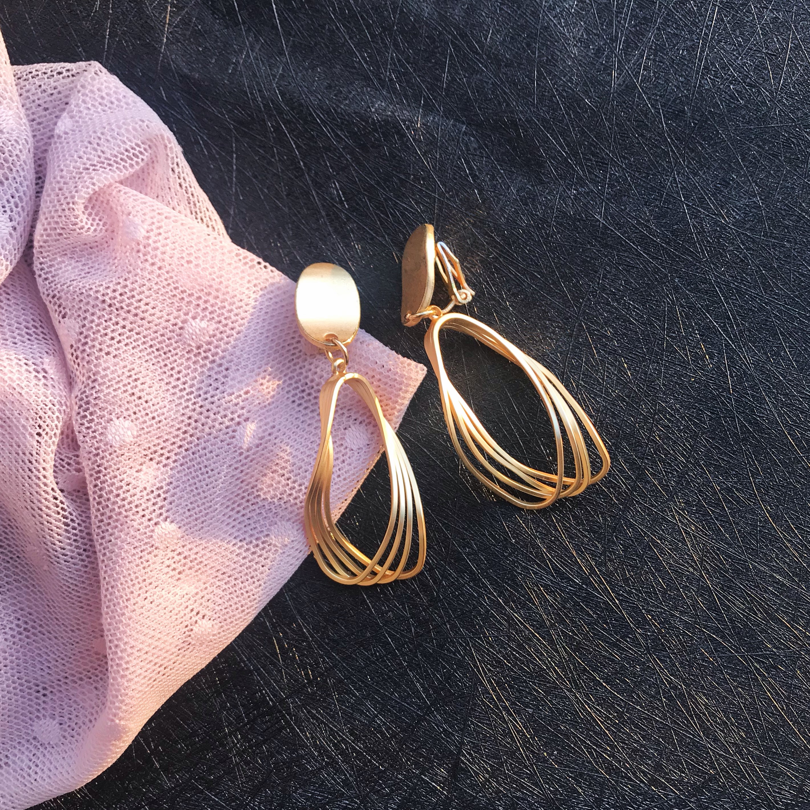 S925纯银针2019新款网红法式女耳环冷淡风高级耳坠