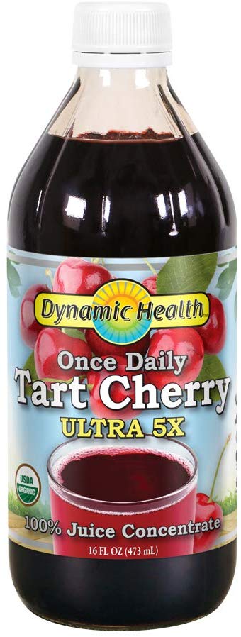 Dynamic Health - 超有机酸的樱桃汁集中5X - 16盎司