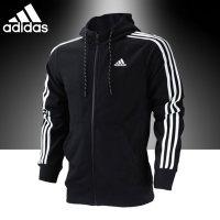 adidas阿迪达斯拉链连帽外套