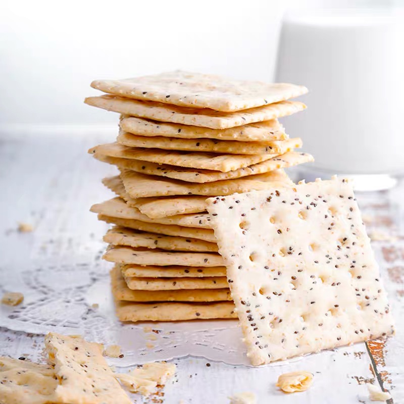 奇亚籽苏打饼干