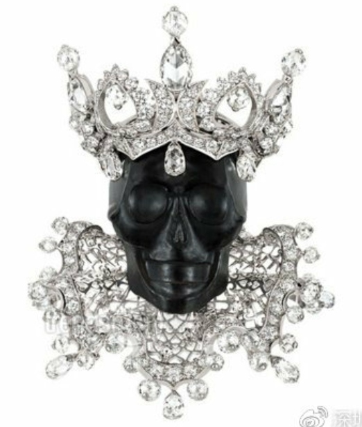 万圣节骷髅头戒指