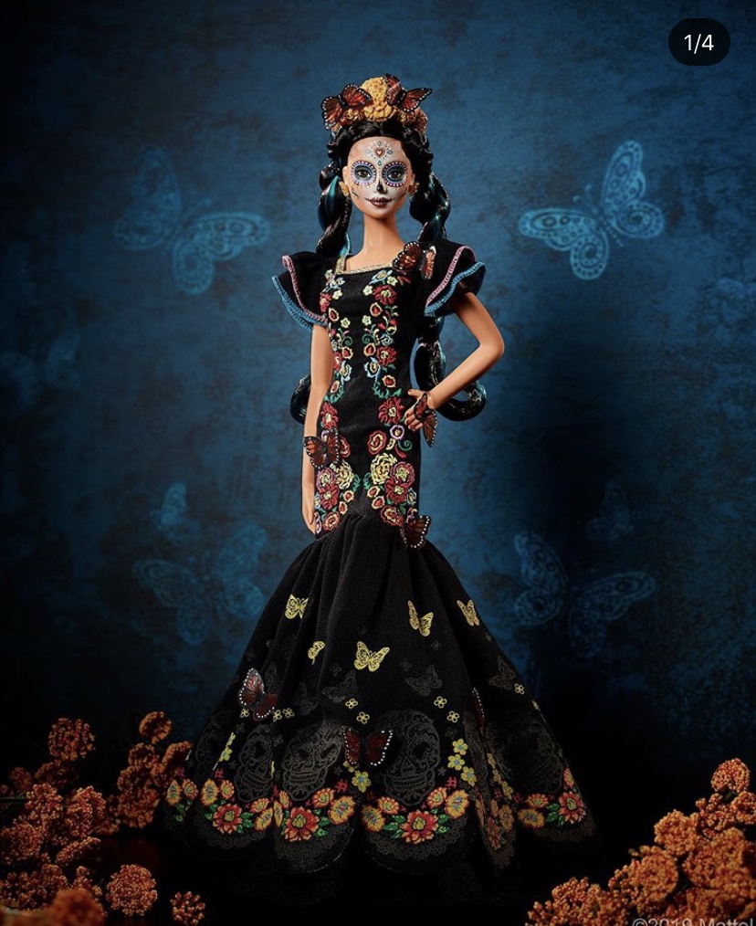 芭比娃娃墨西哥亡灵节限定Barbie DiaDeMuertos