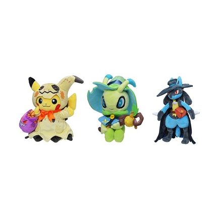 毛绒玩偶-宝可梦-万圣节系列