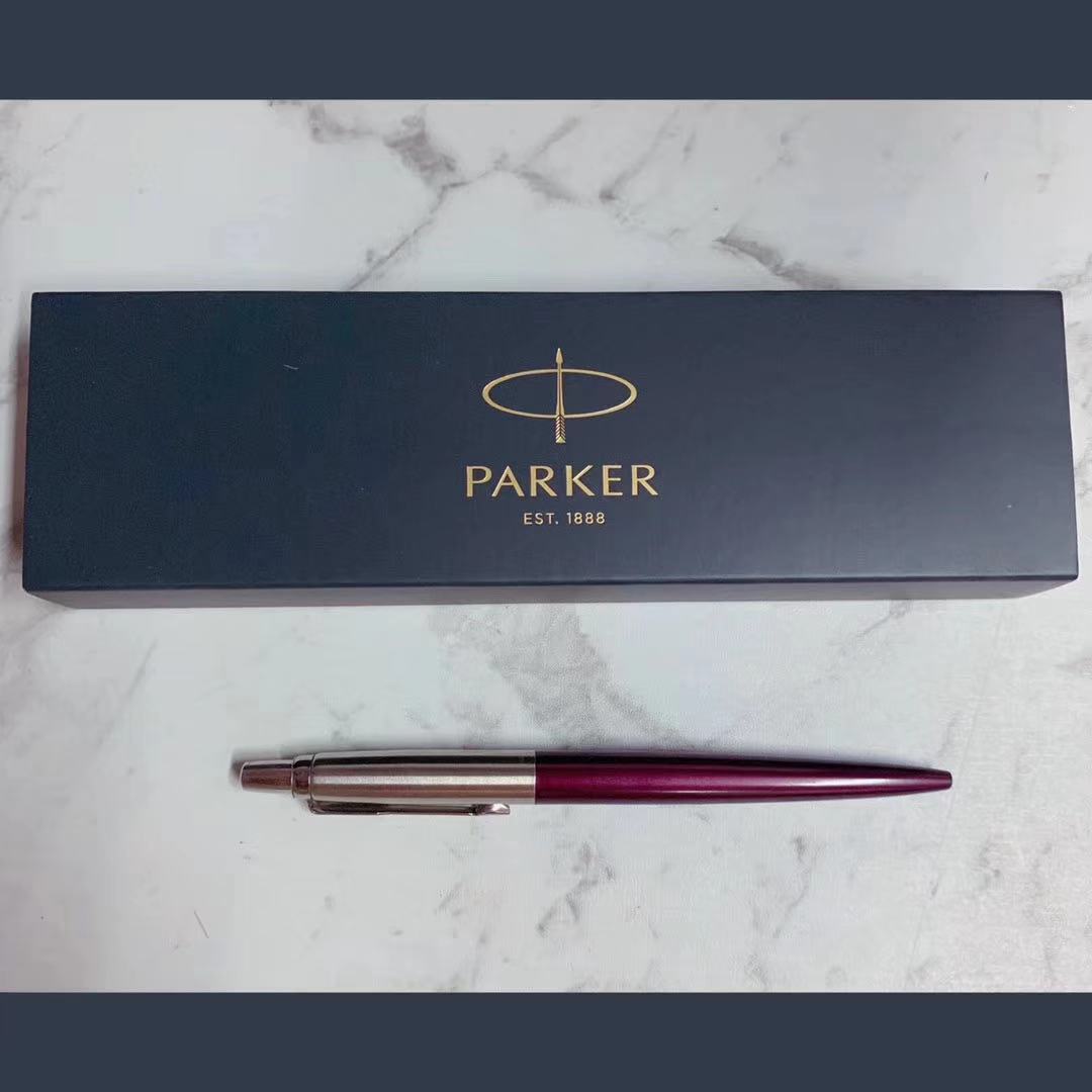 borker钢笔纯黑丽雅金高档商务定制礼物