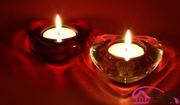 红色心型梦幻杯组合